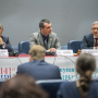 12 October 2019 the National Assembly delegation at the meeting of the 12 Plus Geopolitical Group at the 141st IPU Assembly